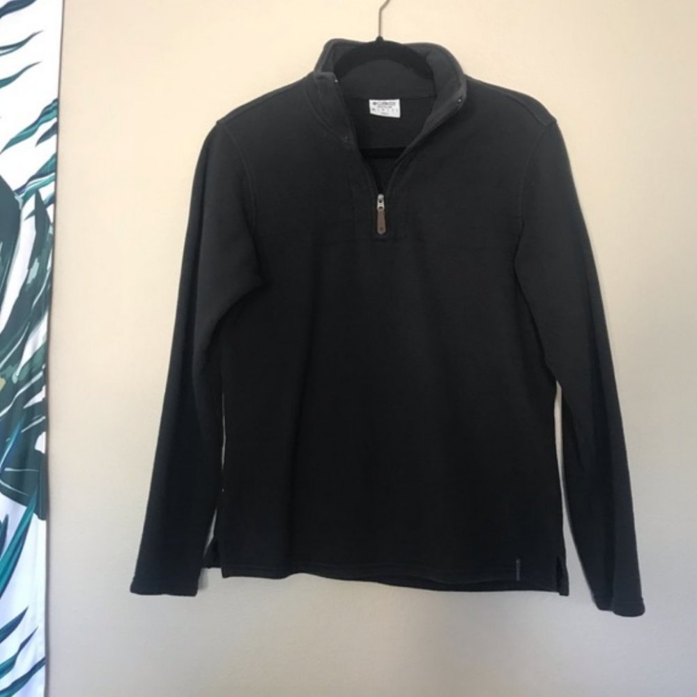 Columbia fleece quarter zip sweatshirt • medium